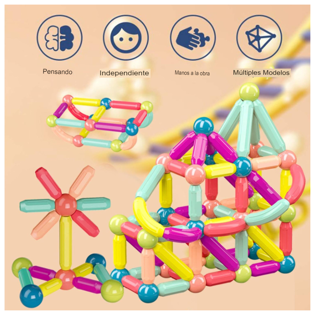 ™Magnetic Sticks / 36 piezas