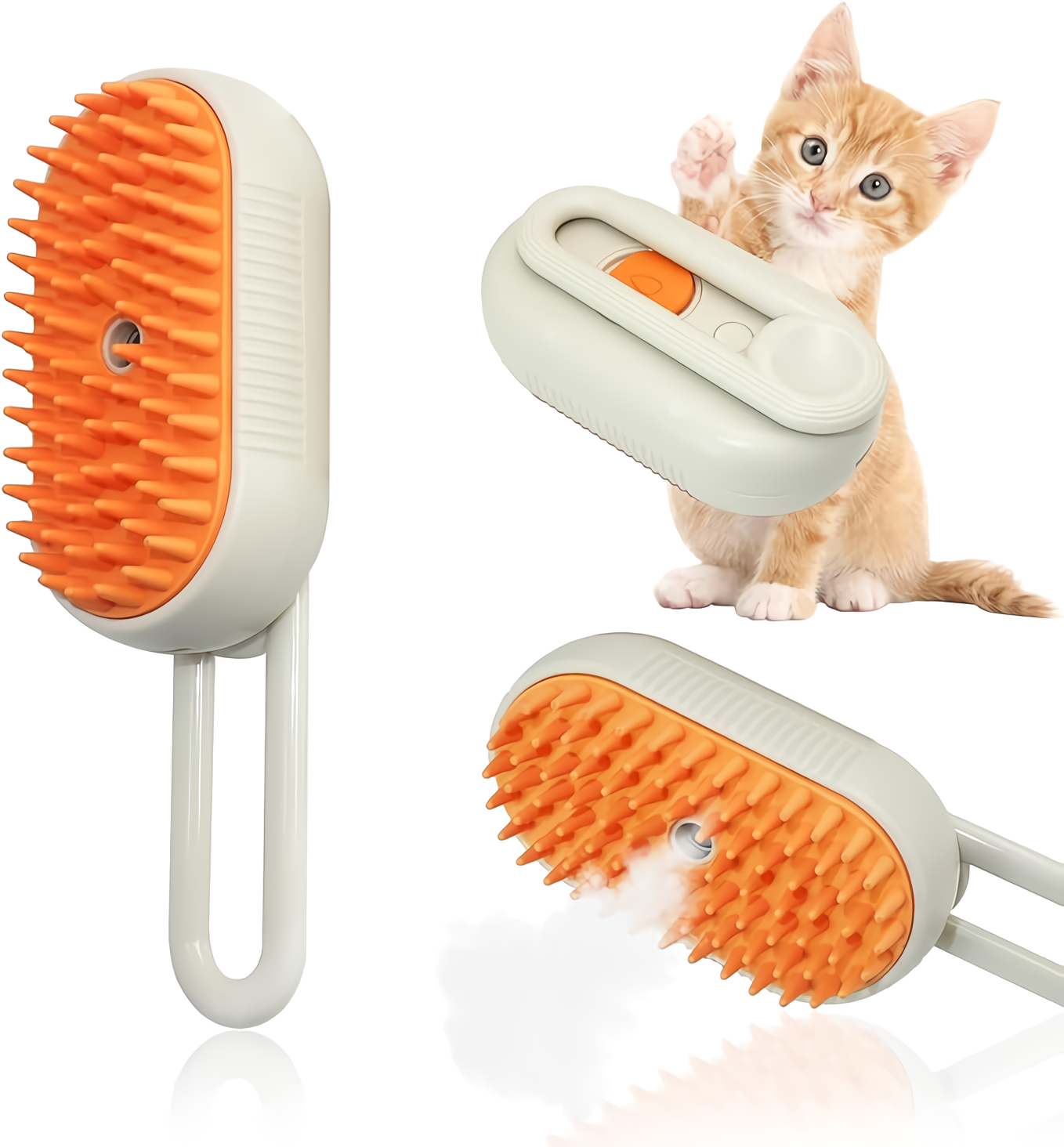 Cepillo a Vapor para Mascotas