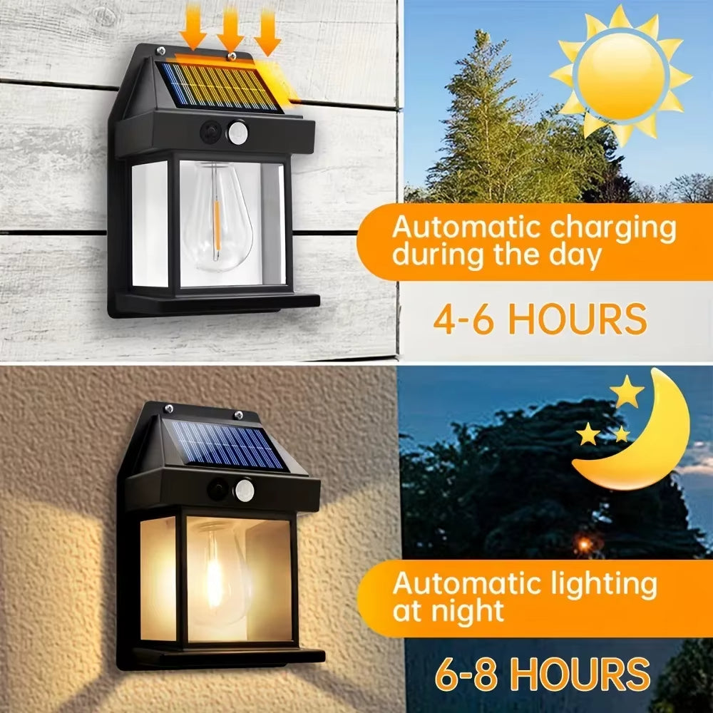 EcoBright™ | Lámpara Solar de Pared | Pack 2 Unidades